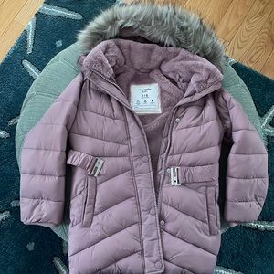 Abercrombie Kids Jacket, size 7/8, Mauve colored